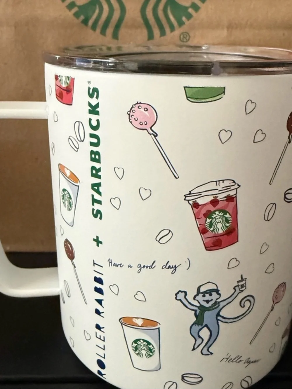 Roller Rabbit x Starbucks Collaboration Mug